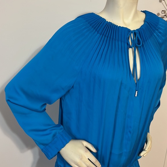 DVF DIANE VON FURSTENBERG Pleated Top Mini Dress - Picture 3 of 11